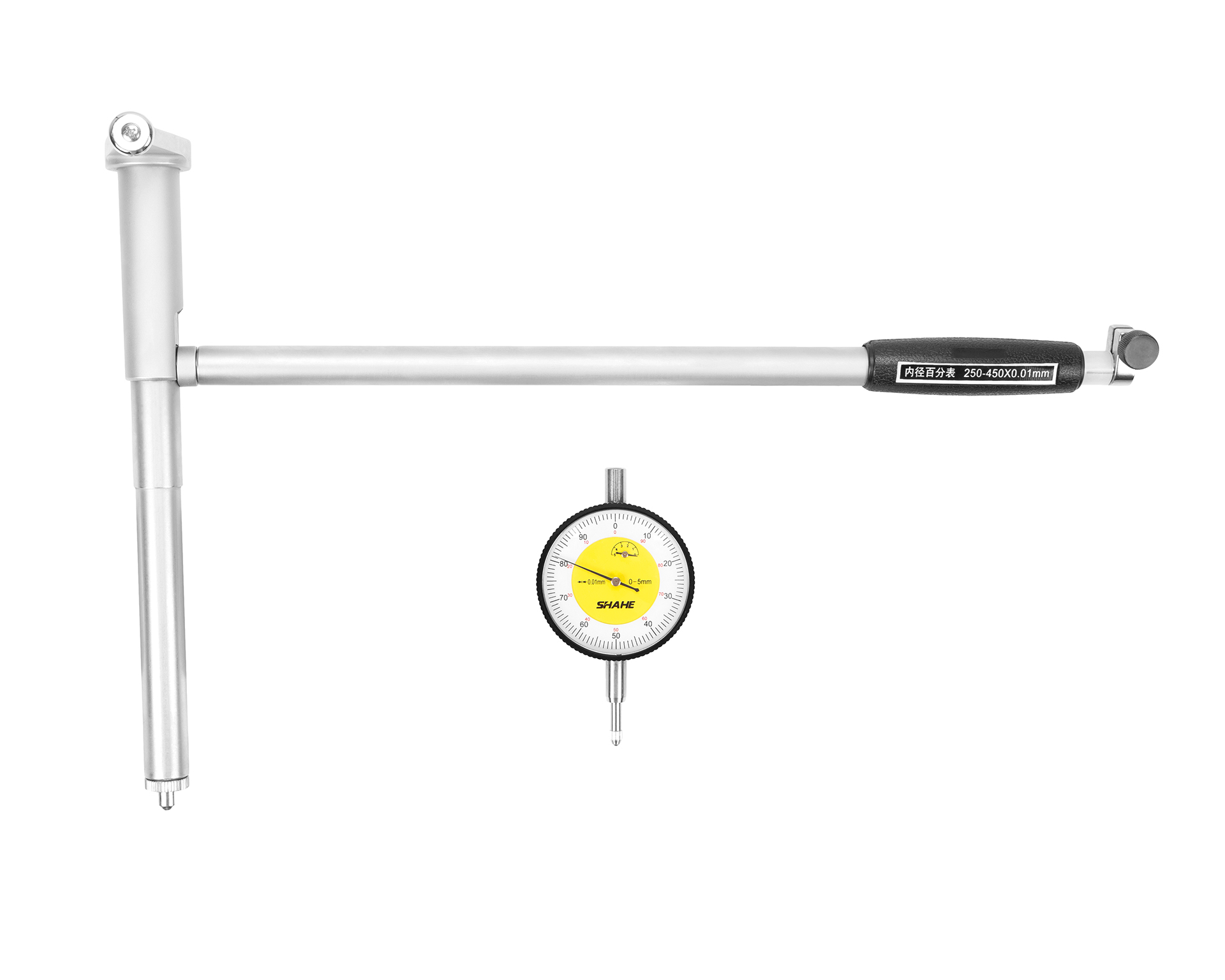 Нутромер индикаторный НИ 250-450 0,01 (ГРСИ №85113-22) SHAHE с поверой