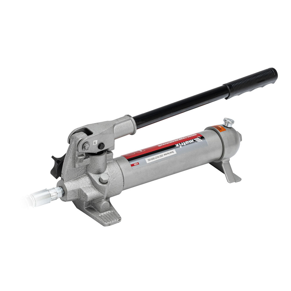 Растяжка гидравлическая, 4 т, набор из 17 предметов, 7 сменных насадок, в пластиковом кейсе Matrix (513345)