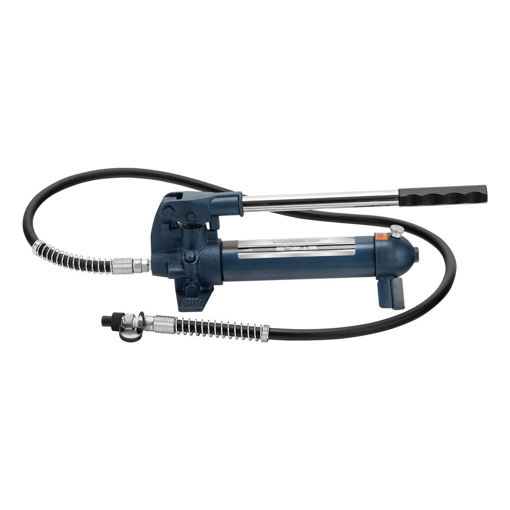 Растяжка гидравлическая, 4 т, набор из 17 предметов, 7 сменных насадок, в пластиковом кейсе Stels (51354)