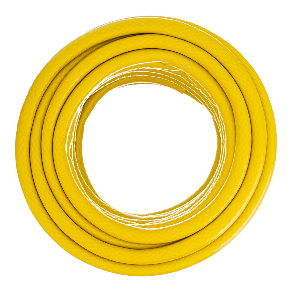 Шланг поливочный армированный, ПВХ, 1/2, 15 м, Дачник Сибртех (673516)