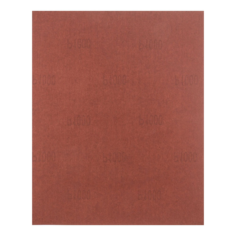 Шлифлист на бумажной основе, P 1000, 230 х 280 мм, 10 шт, водостойкий Matrix (75624)