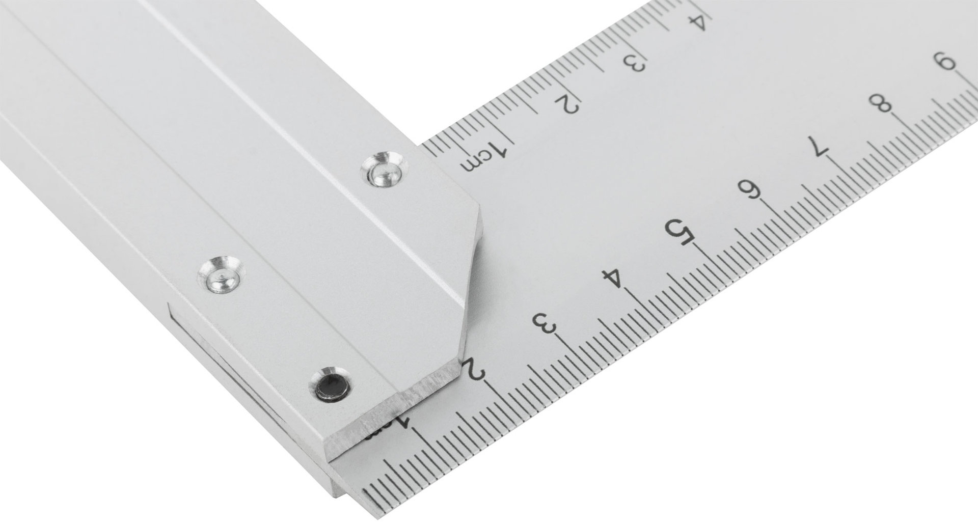 Угольник столярный литой алюминиевый Профи 400 мм (19554)