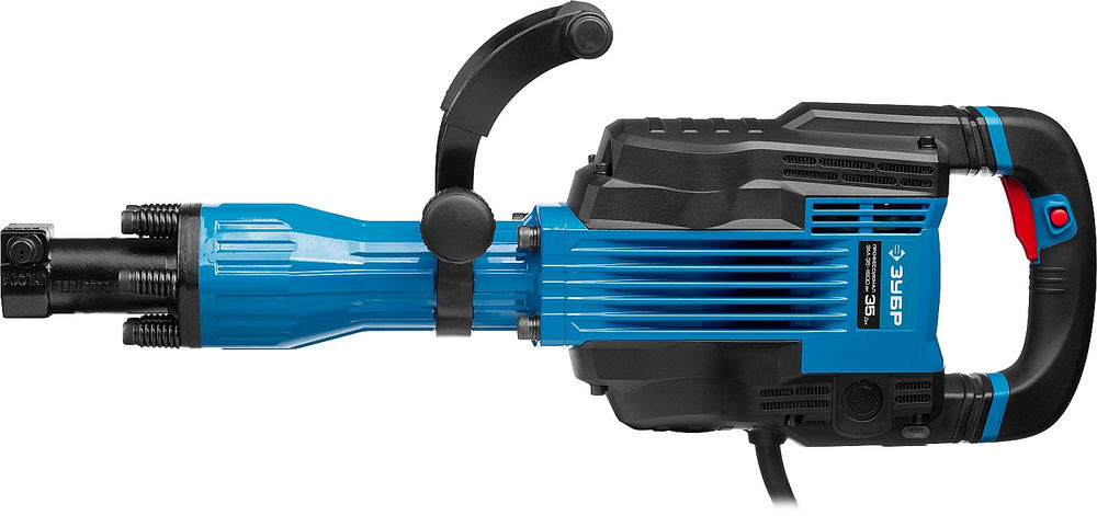 Отбойный молоток HEX-30 35 Дж, 1600 Вт, АВТ ЗУБР Бетонолом Профессионал ЗМ-35-1600 ВК