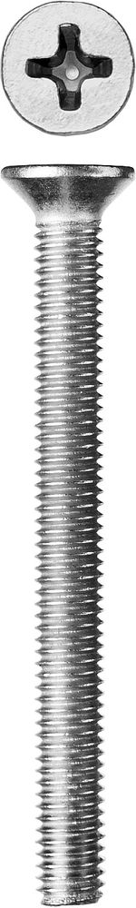Винт с потайной головкой M5?55 мм DIN 965 кл. пр. 4.8 цинк 5 кг ЗУБР 303110-05-055
