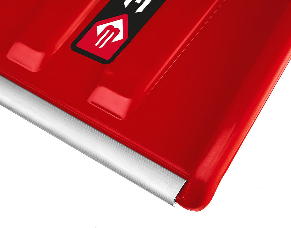 Скрепер снеговой Полюс пластиковый ковш 860 мм на колесиках ЗУБР 39939