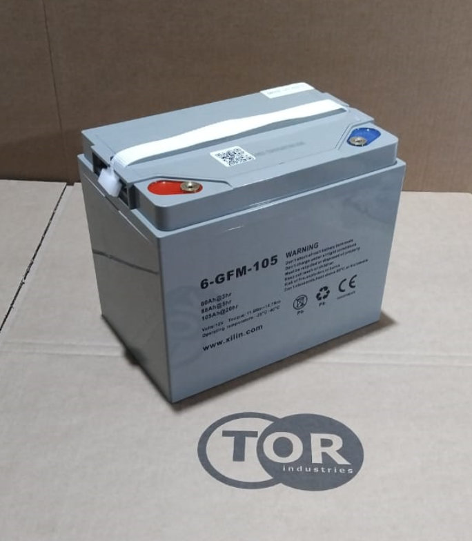 Аккумулятор свинцово-кислотный герм. (GEL) 12В/105Ач 260х170х215 для штаб. CDDR-E//IWS/WS тележ CBDW (1018883)