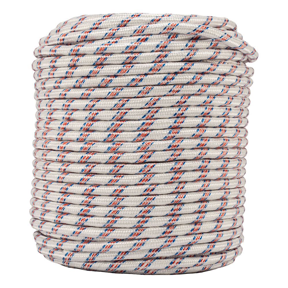 Фал плетеный полипропиленовый с сердечником, 12 мм, L 100 м, 24-прядный, Сибртех (93968)