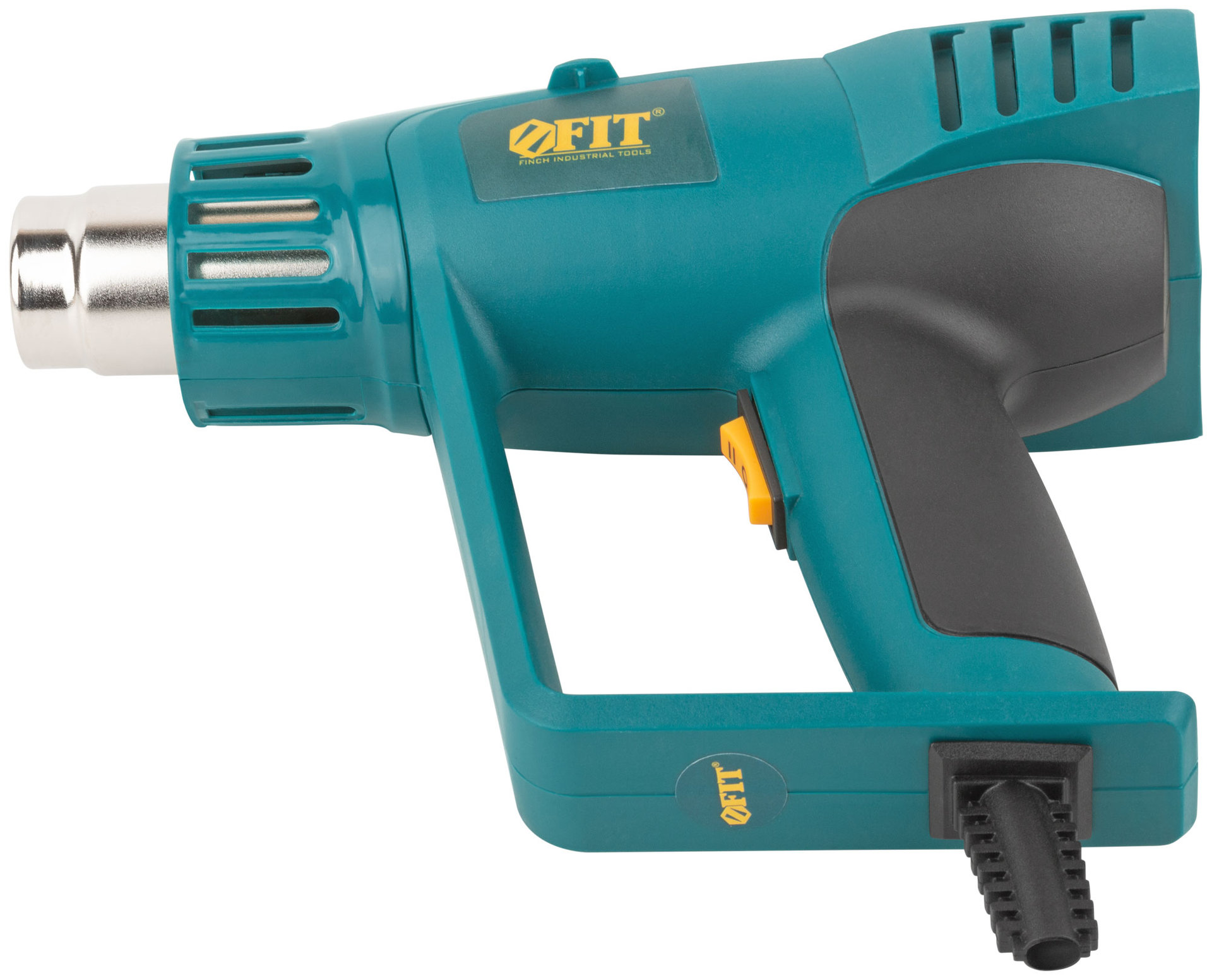 Фен технический 2000 Вт; 250/500 °C; 250/550 л/мин; рез. накл.; коробка (80607)