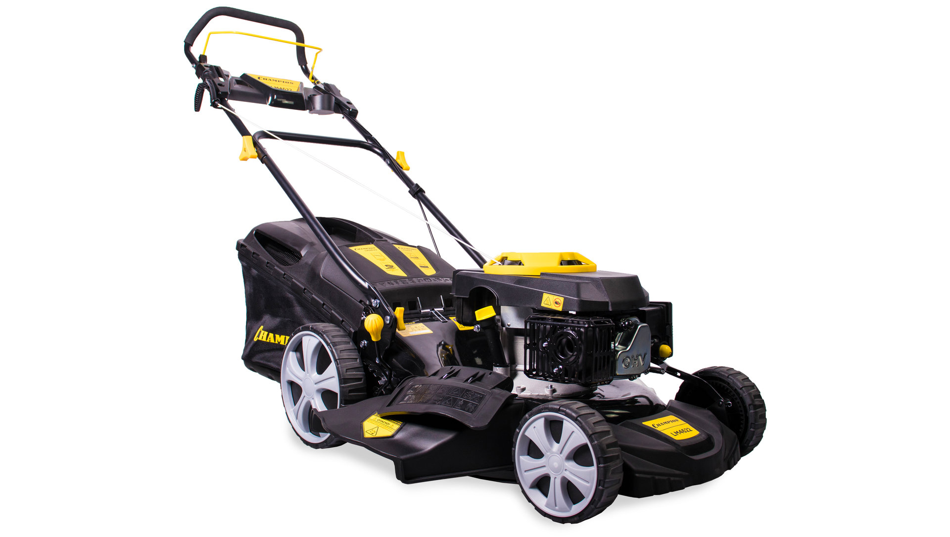 Газонокосилка CHAMPION LM4622 (2,6кВт 457мм 60л 25-75мм 1рычаг/7, 32,6кг 4в1) (LM4622)