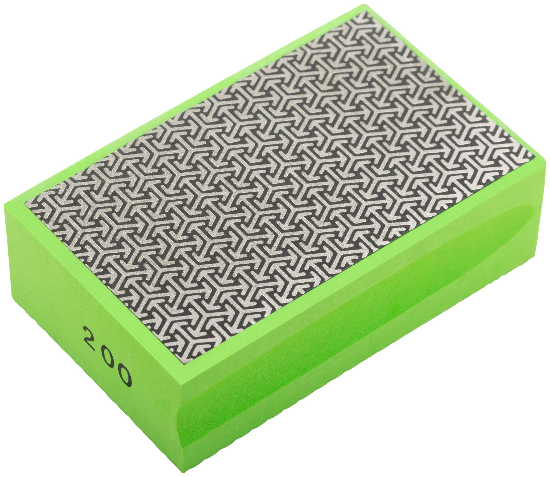 Губка алмазная для сухого шлифования, 90х55 мм, Р200 (38338)