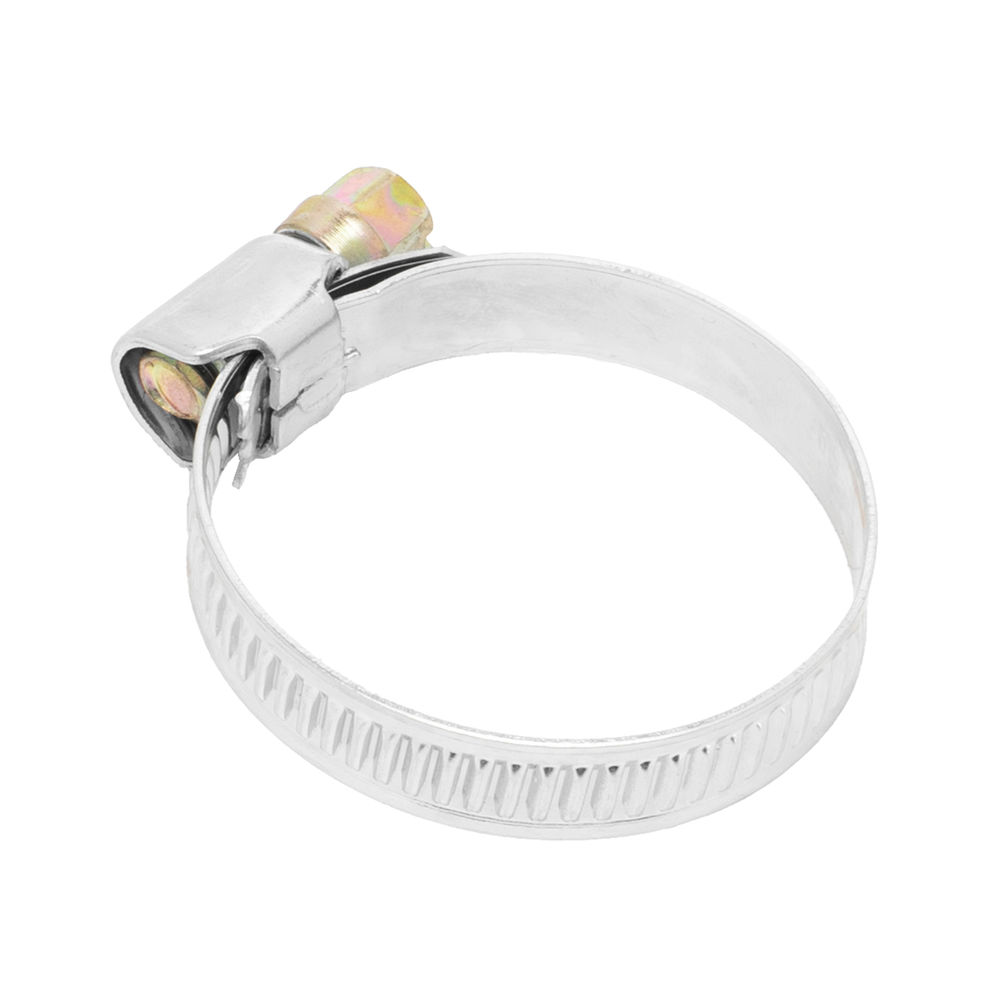 Хомуты металлические, Стандартное болтовое крепление 25-40 мм, 50 штук в упаковке, ширина 9 мм Сибртех (47560)