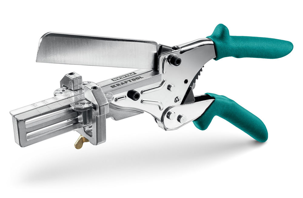 Удлиненные угловые ножницы для пластмассовых и резиновых профилей PELIKAN 120, до 120 мм KRAFTOOL 23370