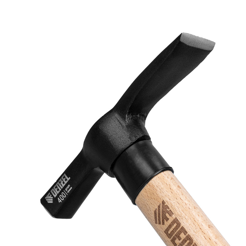 Молоток каменщика, 400 г, буковая рукоятка, EFP Denzel (10641)