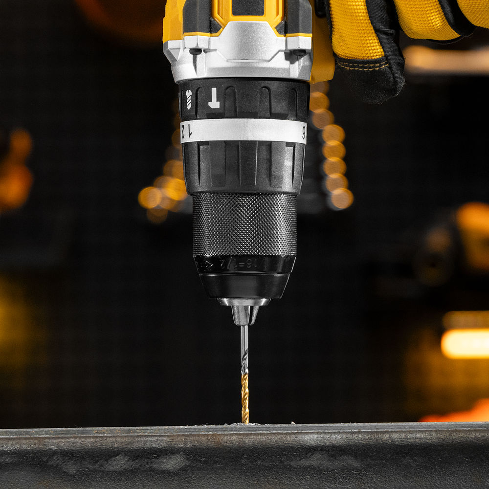 Набор сверл по металлу, 2-8мм, Р6М5К8-TiN, Golden Tip, 6 шт Denzel (723004)