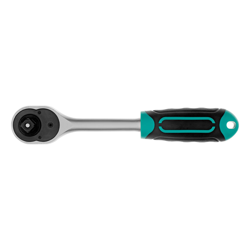 Набор торцевых головок, 3/8, головки 7 - 22 мм, с трещот. ключом, CrV,11 предметов Stels