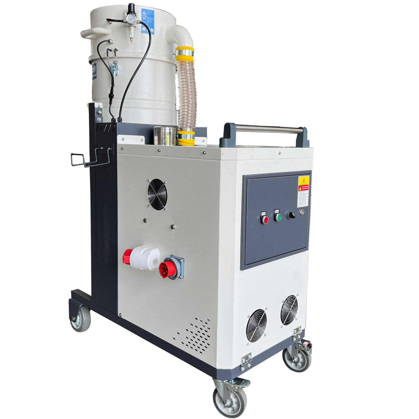 Пылесос промышленный EVOline IVC 10 3,0 кВт 380 В для сбора большого количества пыли (Longopac bag)