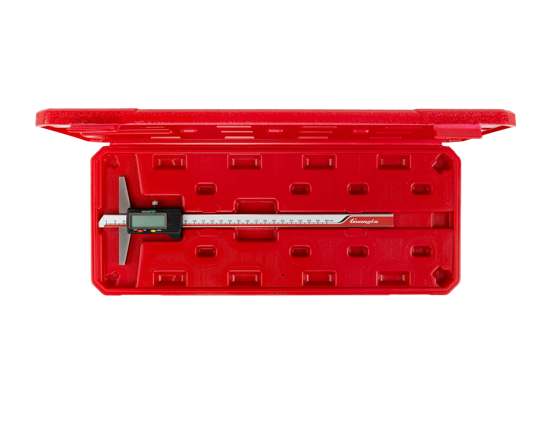 Штангенглубиномер цифровой 0-250 0,01 121-203 Guanglu