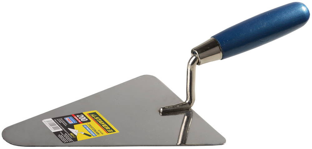 Кельма треугольник 200 мм, нержавеющее полотно, деревянная рукоятка STAYER Professional 0831-2