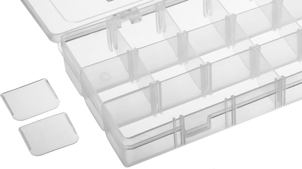 Органайзер пластиковый 230 x 120 x 35 мм, (9) с 18 ячейками HANDY-9 STAYER 38051-09