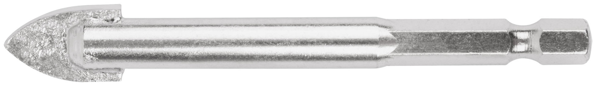 Сверло по кафелю, шестигранный U-хвостовик под биту 12 мм (36022)