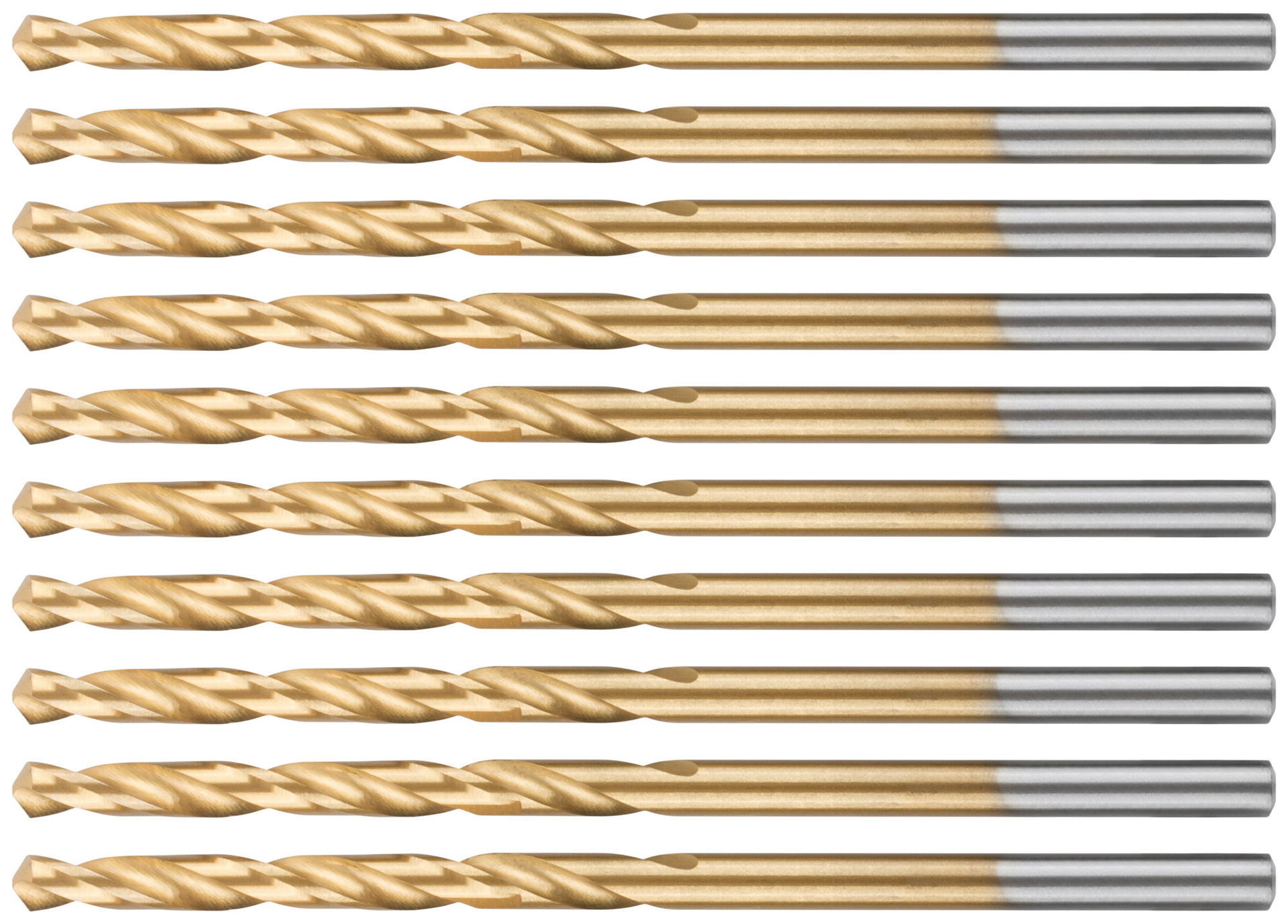 Сверло по металлу Cutop Profi с титановым покрытием, 2,8х61мм (10 шт) (52-431)