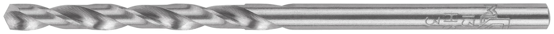 Сверло по металлу HSS шлифованное в блистере, угол заточки 135°, 3,2 x 65 мм (1 шт.) (35626М)