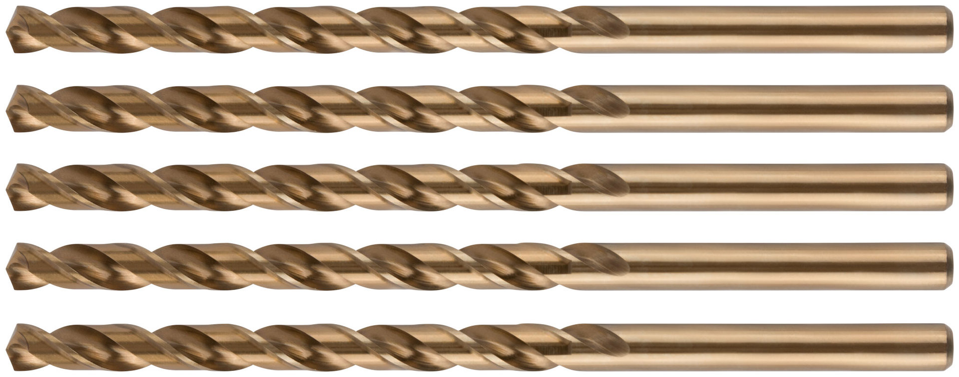 Сверло по металлу удлиненное CUTOP Profi с кобальтом 5%, 8,5 х 165 мм (5 шт.) (48-85-165)