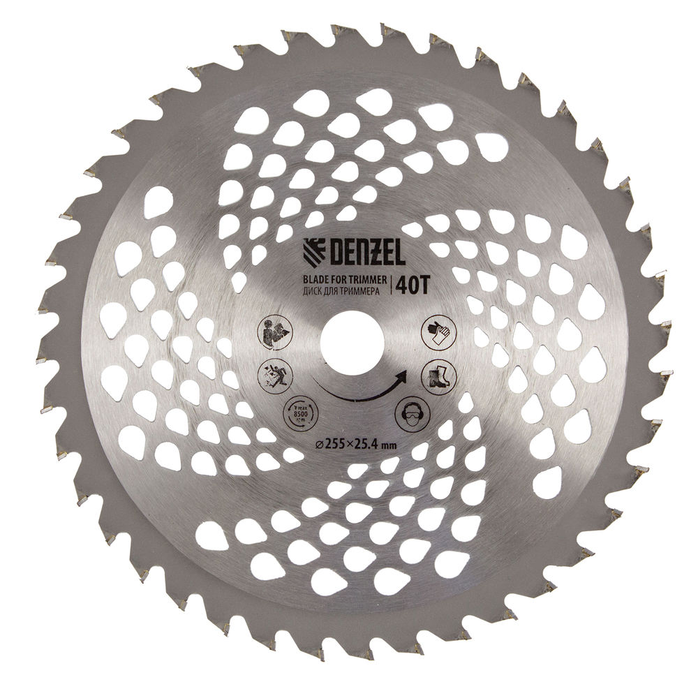 Триммер бензиновый DT 52S, 52 см3, 3 л. с, разъемная штанга, состоит из 2 частей Denzel (96227)