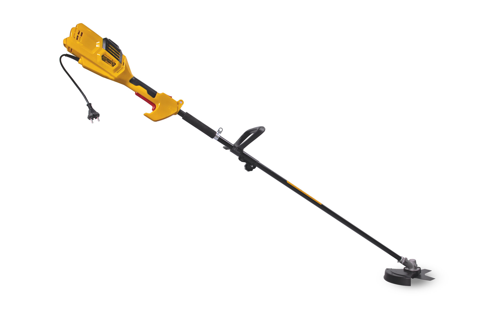 Триммер электрический CHAMPION ET1200А (разъемн.прям. 1200Вт 4кг корд 2*2,4мм 350мм + нож 4*230 Р-ручка) (ET1200A)