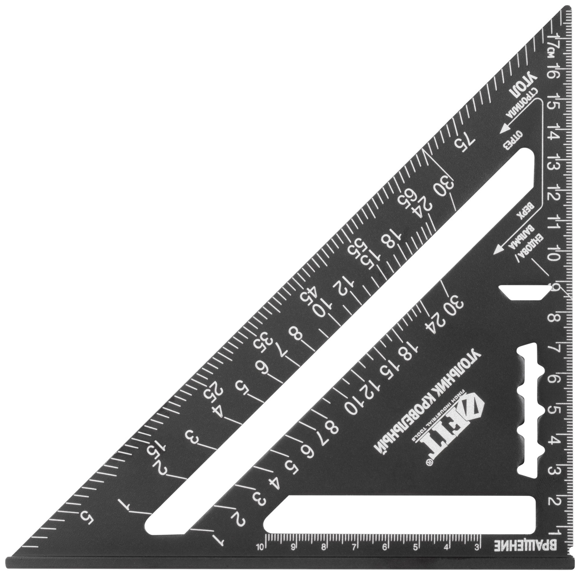 Угольник кровельный цельнометаллический Профи 180х180 мм (19273)
