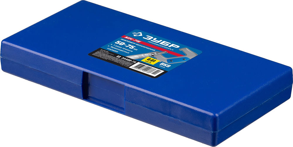 Микрометр механический гладкий МК 75, 50 - 75 мм ЗУБР Профессионал 34480-75_z02