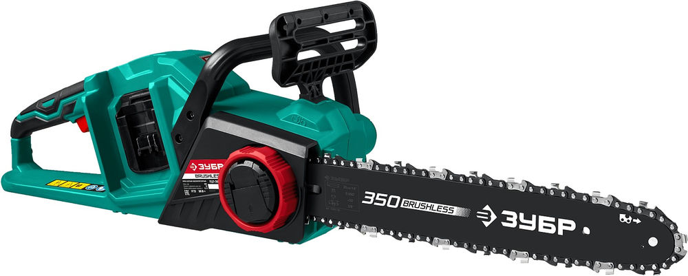 Бесщеточная цепная пила 36 В 35 см шина без АКБ ЗУБР С1-18 ПЦЛ-3635