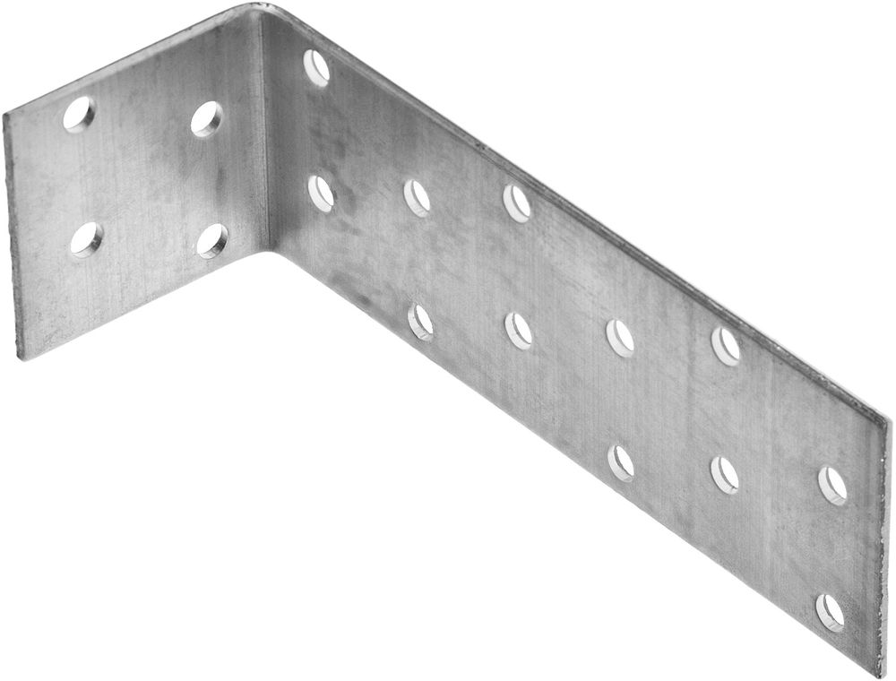 Крепежный уголок анкерный УКА-2.0 40 x 120 x 40 x 2 мм ЗУБР 310226-040-120