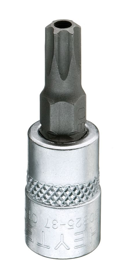 50825-37 Головка торцевая с вставкой-битой TORX с отверстием под штифт, 1/4, TT 27 x 37 мм (HE-50825372783)