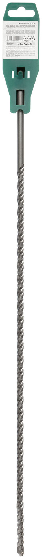 Бур по бетону SDS PLUS с двойной резьбой 10х600 мм (32975)