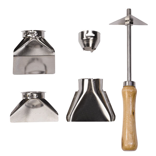 Фен технический Einhell TH-HA 2000/1, 2000Вт,350/550 градусов,4 сопла,скребок (4520179)