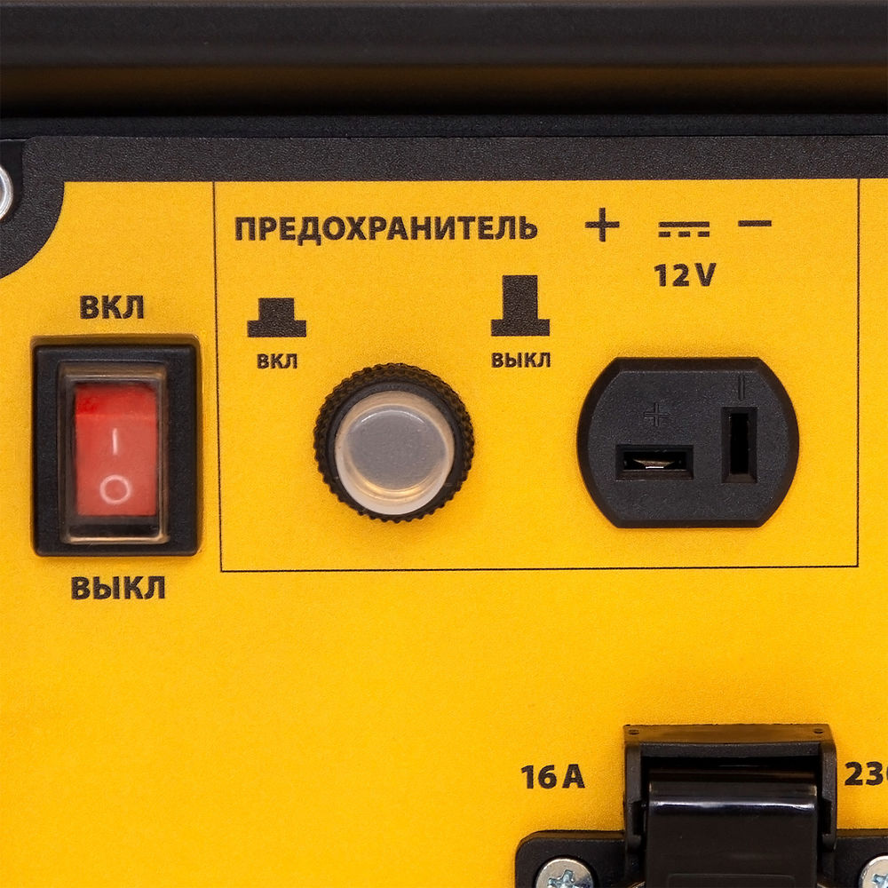 Генератор инверторный GT-2500iF, 2.5 кВт, 230 В, бак 5 л, открытый корпус, ручной старт Denzel (94704)