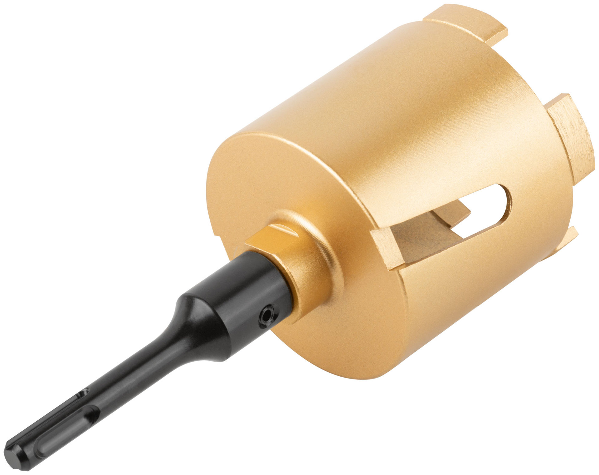 Коронка кольцевая по бетону алмазная безударная в сборе 82 мм (33486)