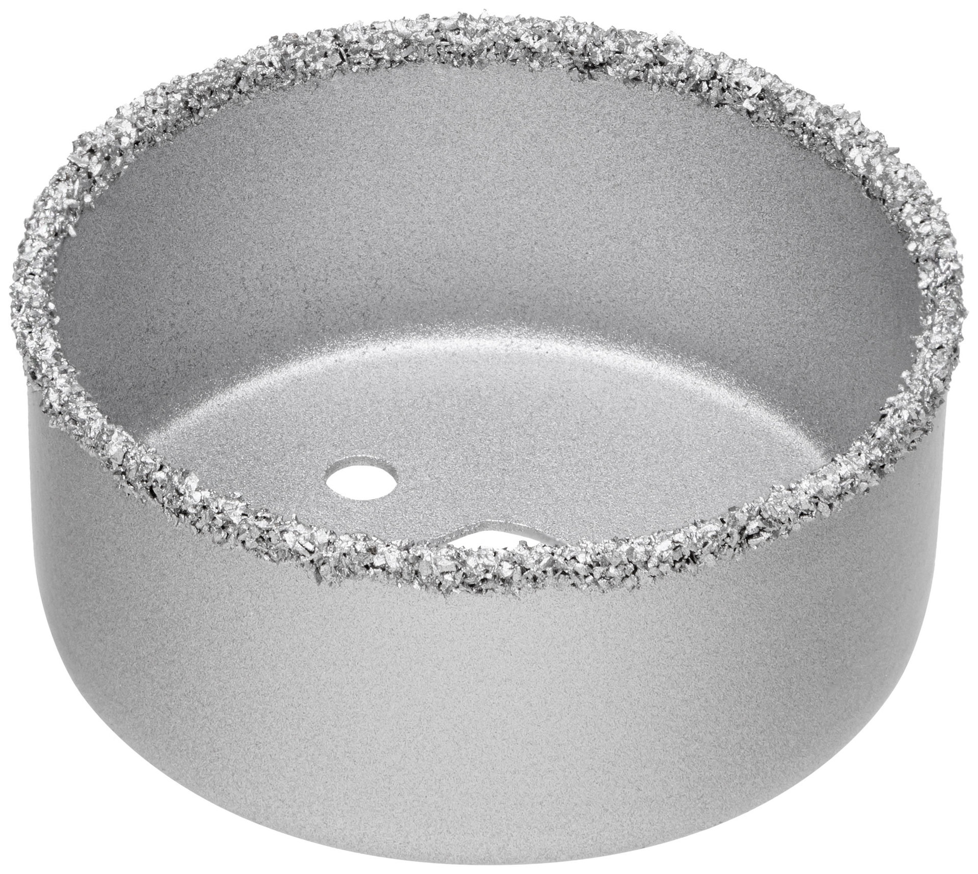 Коронка кольцевая по кафелю карбидная, глубина пропила 25 мм, 64 мм (16573)