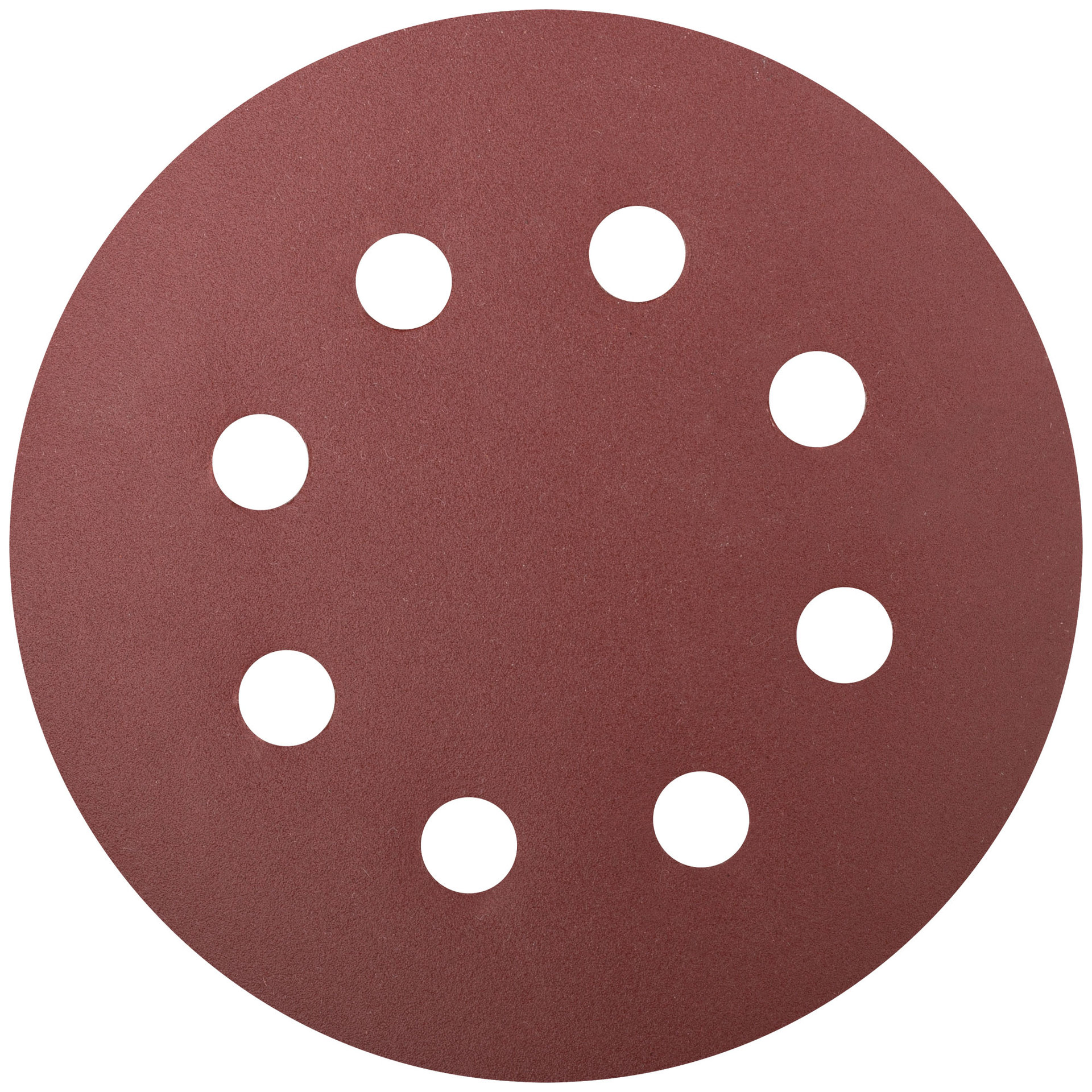 Круги шлифовальные с отверстиями (липучка), алюминий-оксидные, 125 мм, 5 шт. Р 240 (39669)