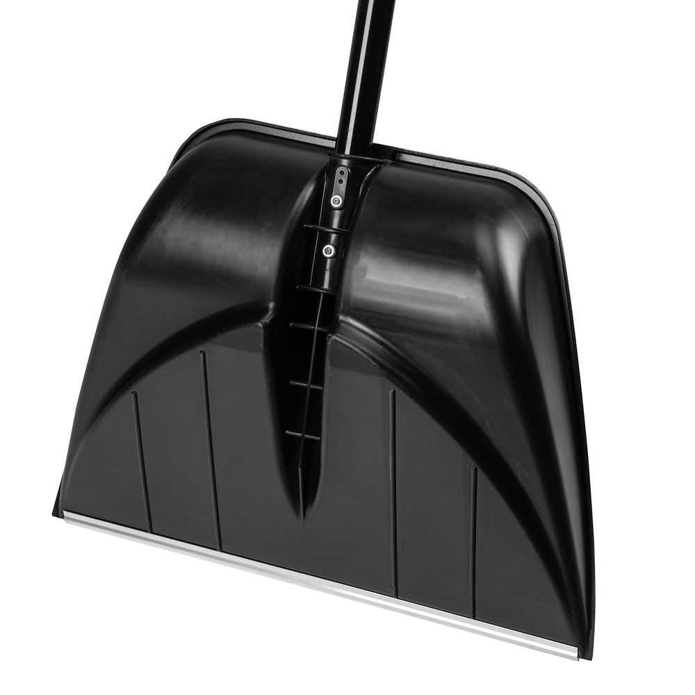 Лопата для уборки снега пластиковая Profi, 550 х 415 х 1405 мм, алюминиевый черенок, Palisad (61607)