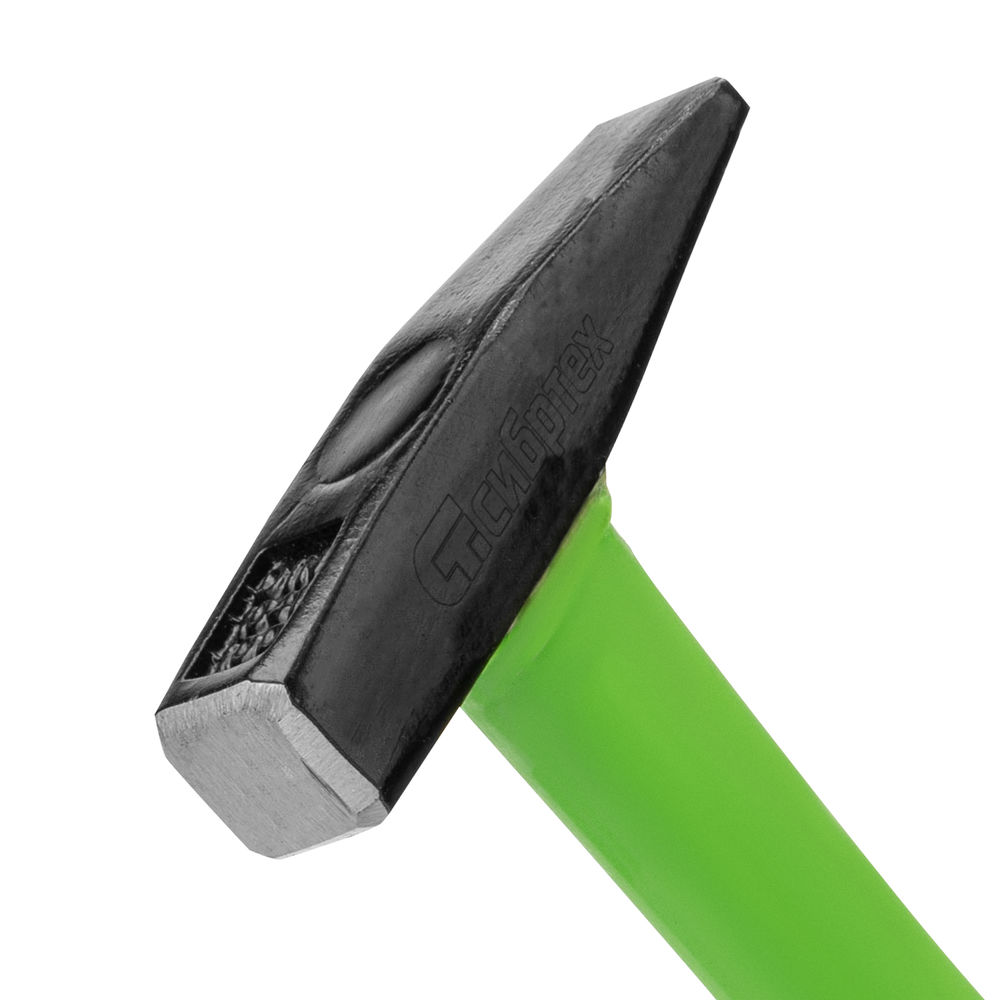 Молоток слесарный, 100 г, фибергласовая обрезиненная рукоятка Сибртех (10316)