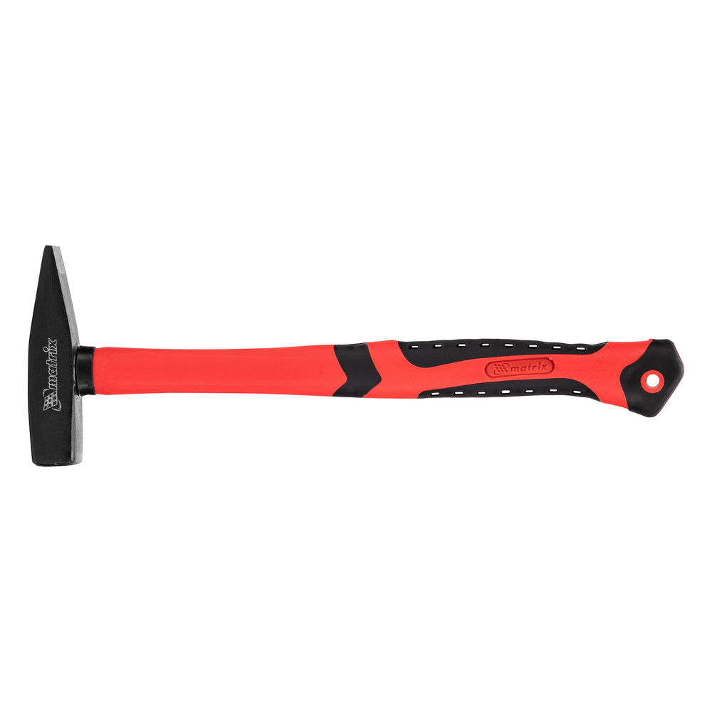 Молоток слесарный, 200 г, фибергласовая обрезиненная рукоятка Matrix (10317)