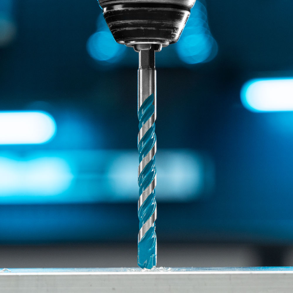 Набор сверл универсальных, Multipurpose PRO, 6-гр. хвостовик, 4-10мм, 5шт Gross (706017)