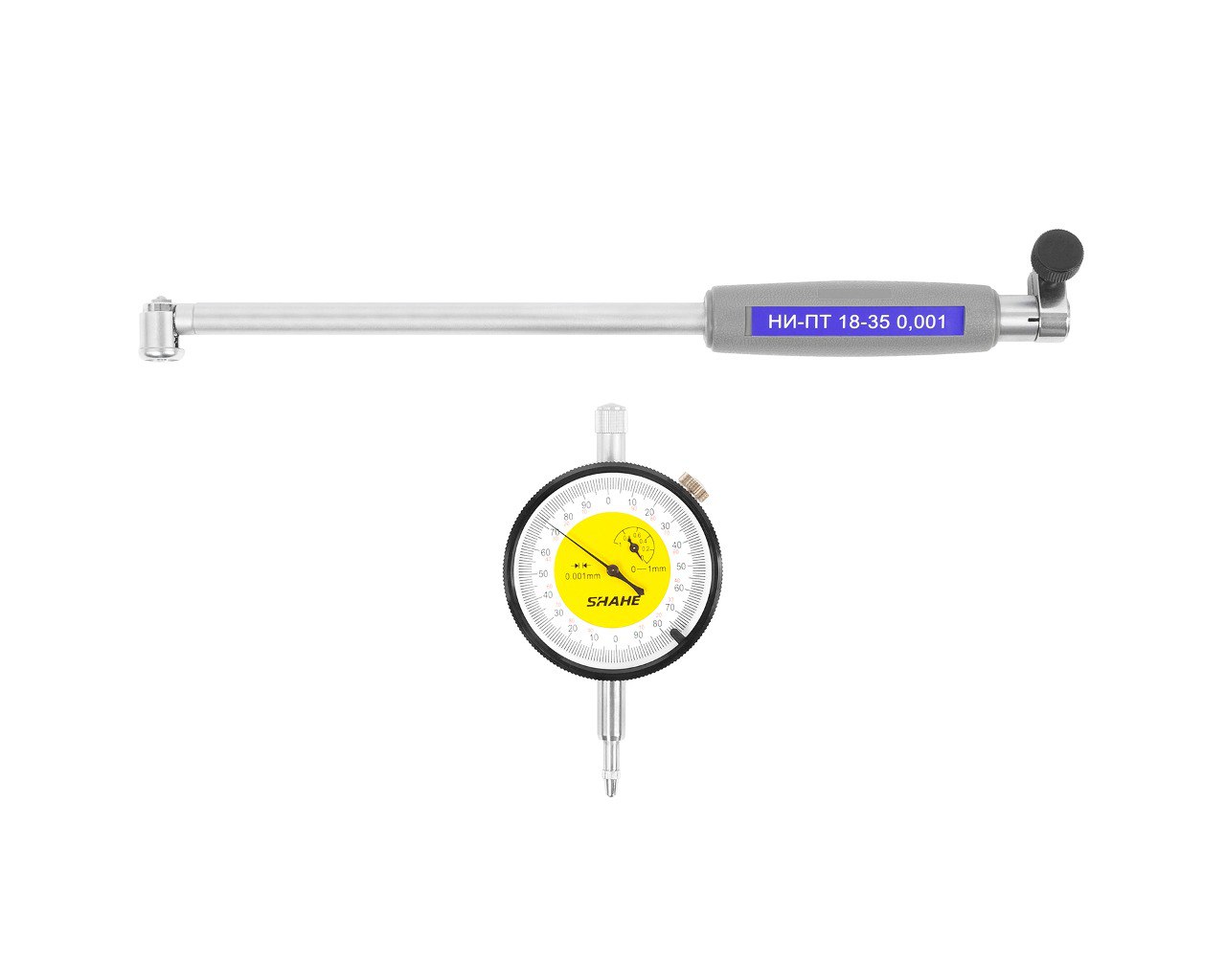 Нутромер индикаторный НИ повышенной точности 18-35 0,001 SHAHE