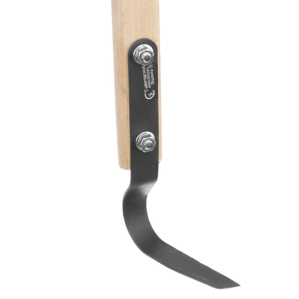 Плоскорез Фокина малый, 120 х 875 мм, деревянный черенок, Судогда, (62292)