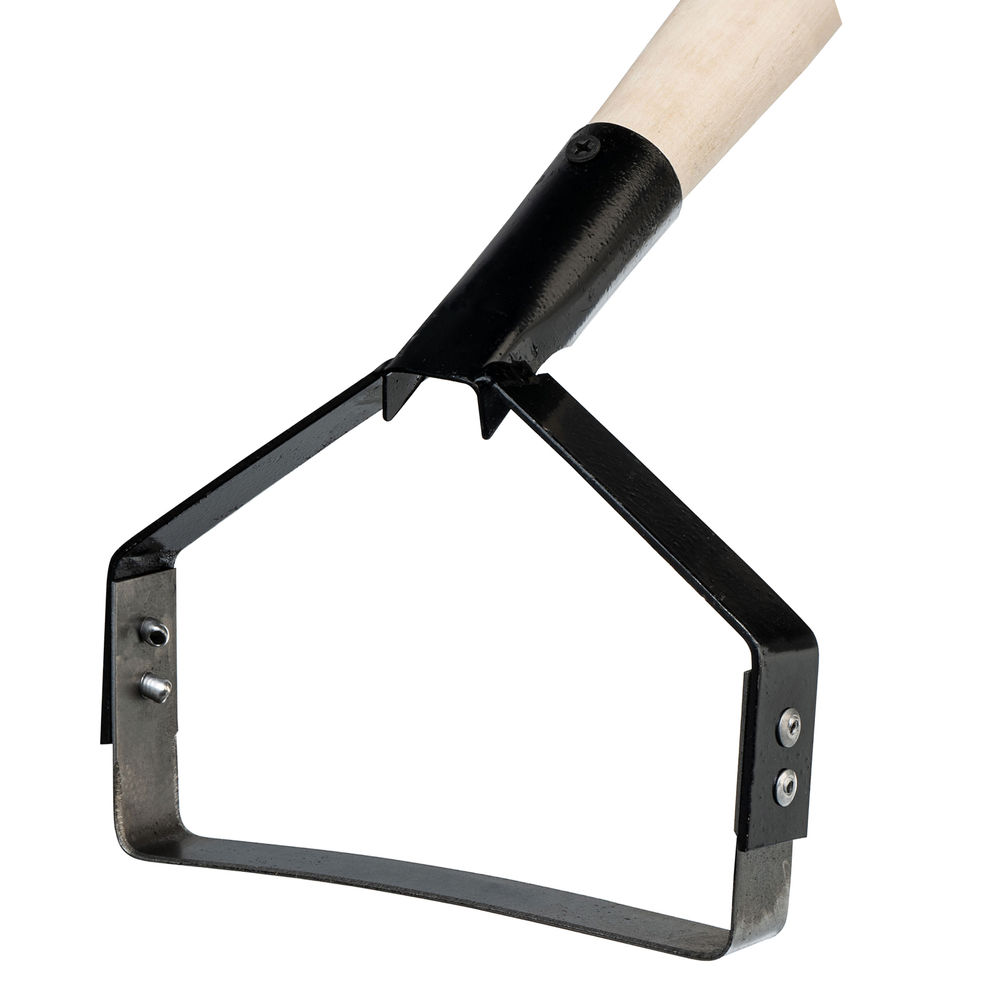 Полольник петлеобразный, 155 х 1340 мм, рессорно - пружинная сталь, деревянный черенок, Сибртех (62299)