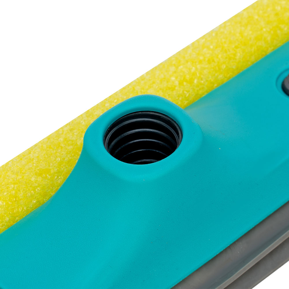 Щетка-окномойка с водосгоном, пластиковый черенок, 430х220 мм, Home Palisad (93590)