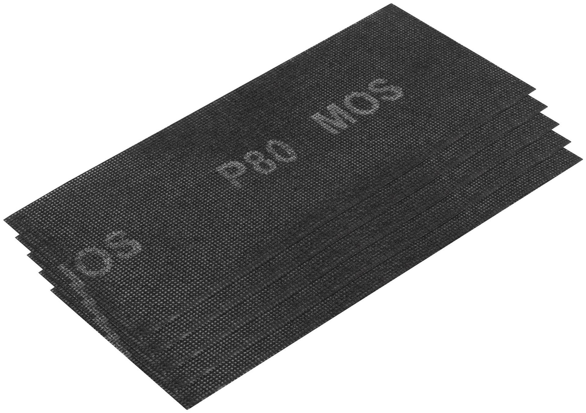 Сетки шлифовальные 115х280 мм, 5 шт., Р 80 (38273М)