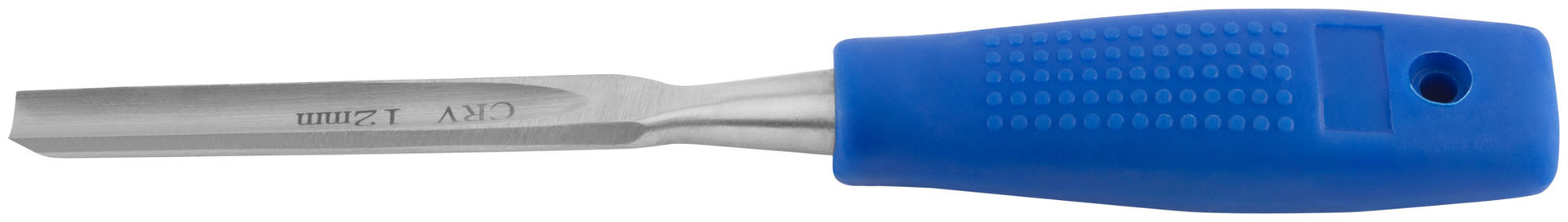 Стамеска CrV полукруглая с пластиковой ручкой 12 мм